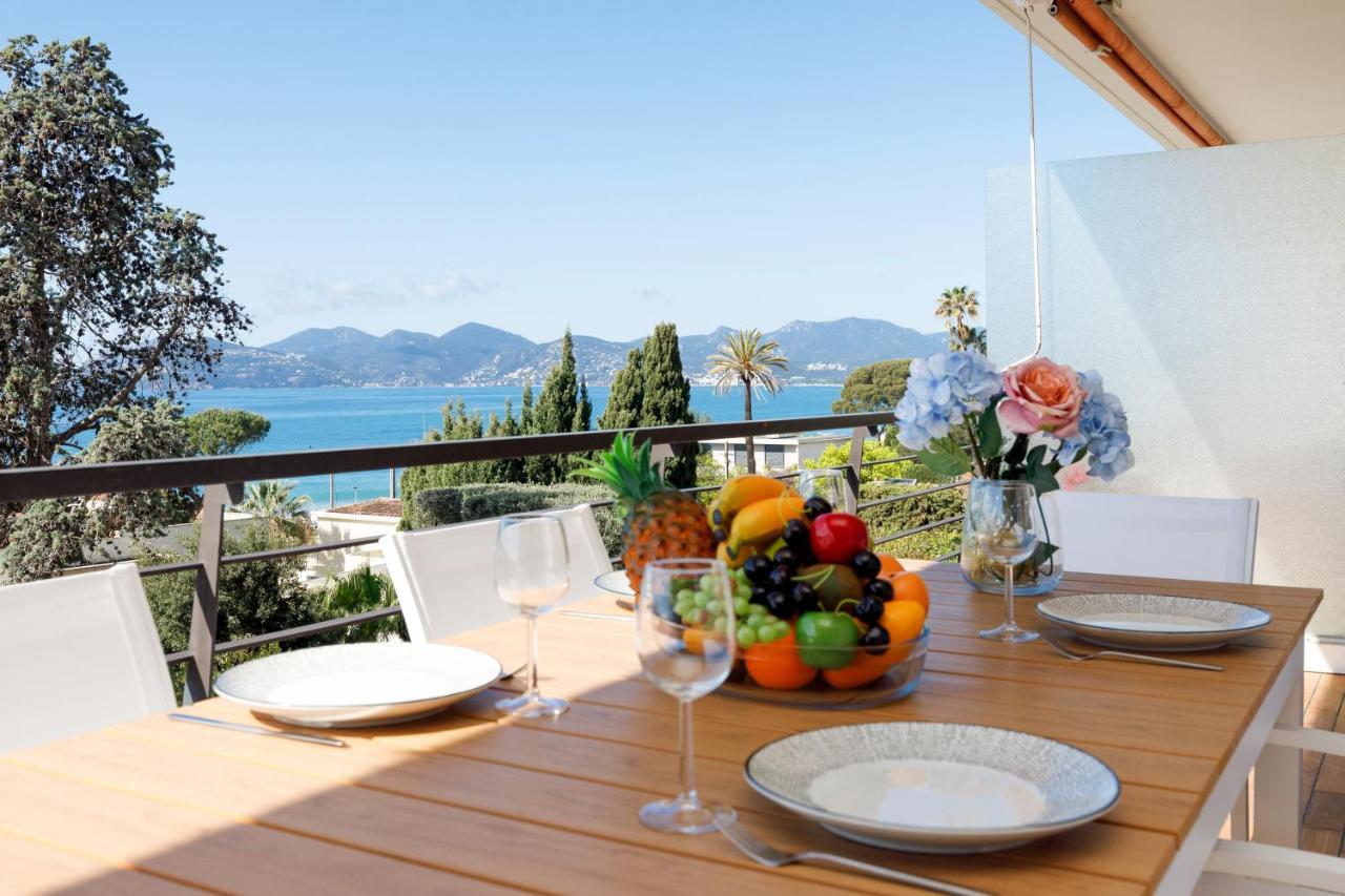 Suite Riviera - Sea View - Clim - 50M Plage - Residence De Standing - Spacieux 180 M2 - Parking 戛纳 外观 照片